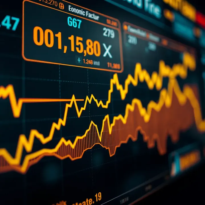 Graph illustrating gold price fluctuations influenced by global economic events