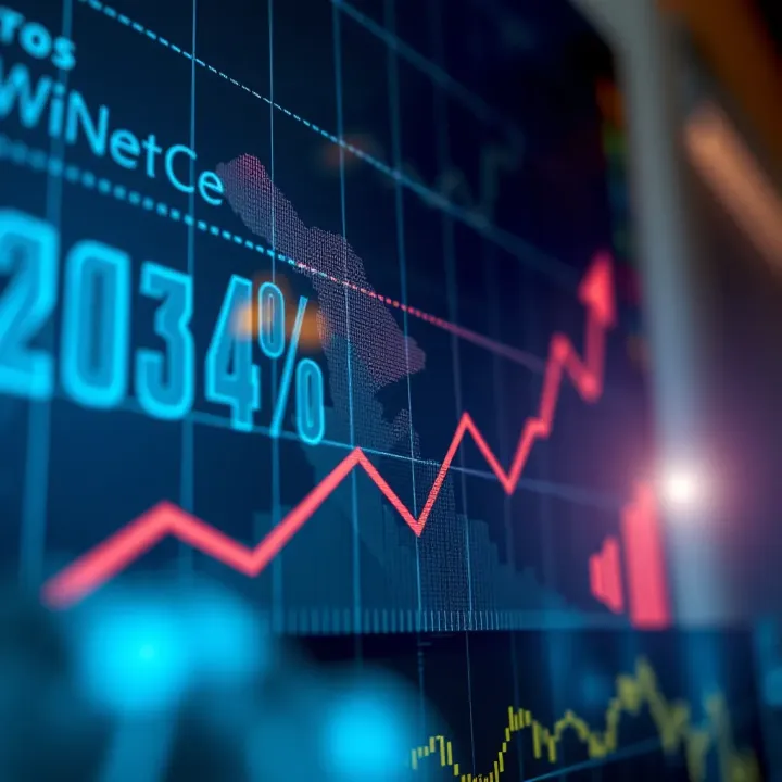 Graph showing upward trend representing smart investments in the Nigerian market