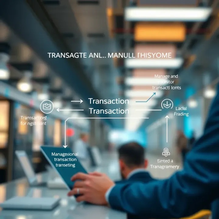 Diagram showing ways to manage and monitor transaction limits effectively in banking and payment systems