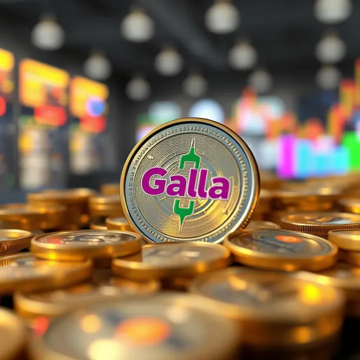 Visual representation of market factors impacting Gala coin value