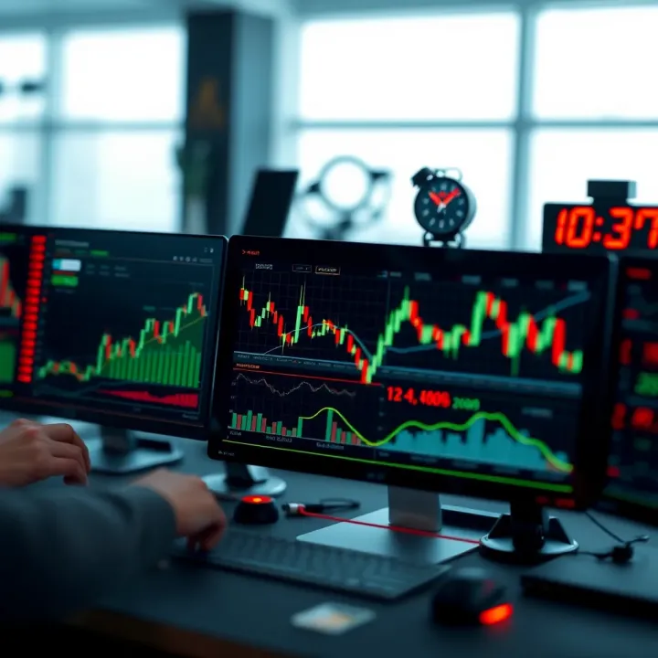 Effective Strategies and Risk Management for Synthetic Indices Trading Visual representation of various trading strategies and risk management applied to synthetic indices