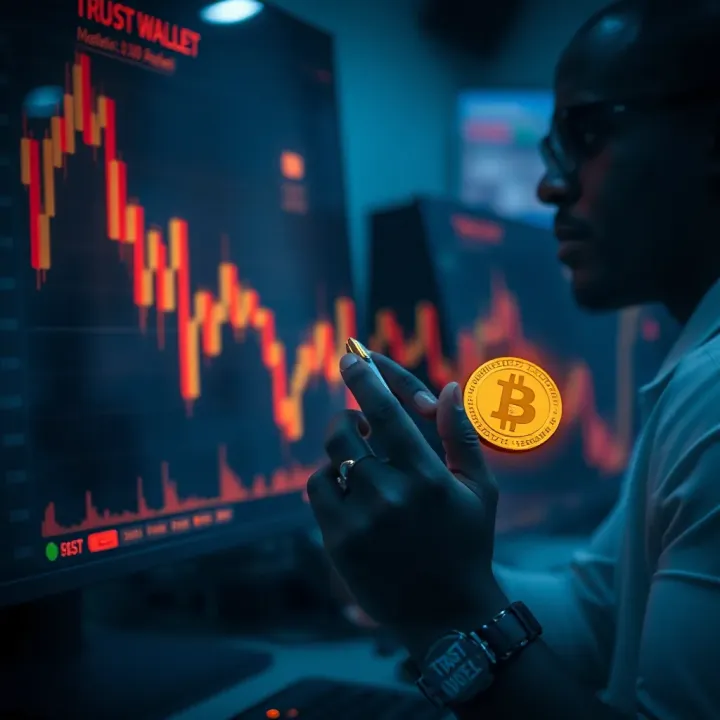 Graph illustrating Trust Wallet Token price trends over time