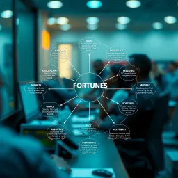 Diagram illustrating various sources and methods of fortunes funding in Nigeria
