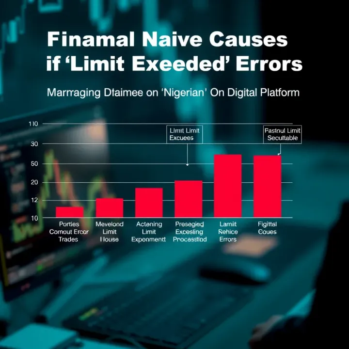 Graph showing various causes of limit exceeded errors on Nigerian online platforms