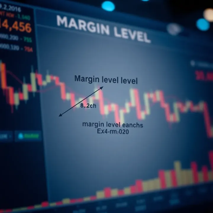 Diagram showing margin level calculation with example values for better risk management