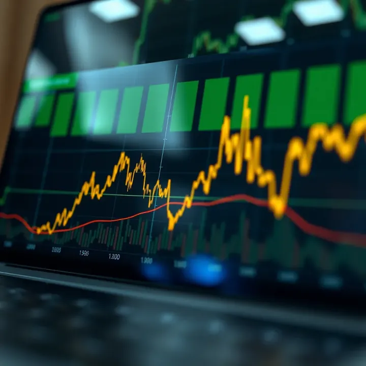 Graph displaying fluctuations of the volatility index over time in Nigerian financial markets