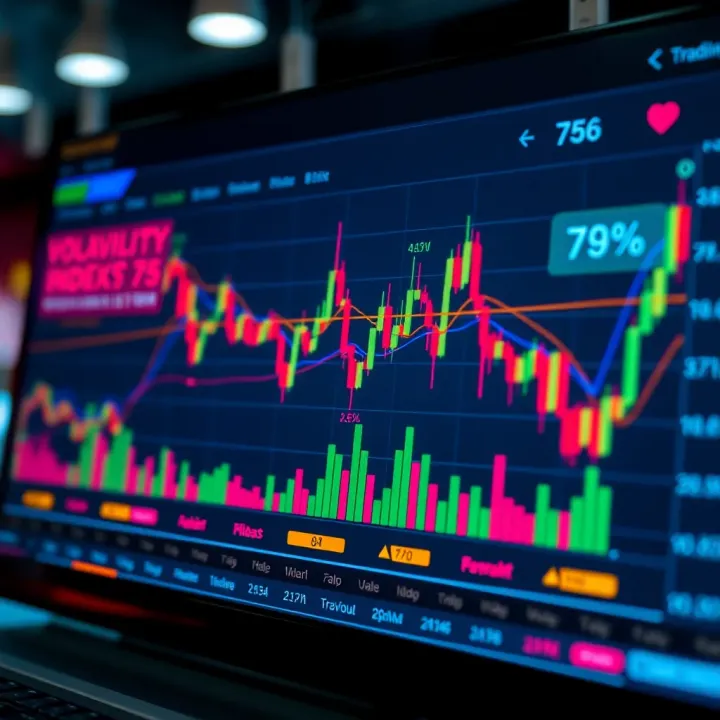 How to Trade Volatility 75 Index on TradingView