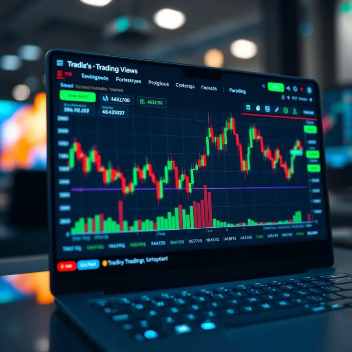 Market Trends and Trading Options on Deriv Platform Deriv trading platform interface showing market trends and trading options